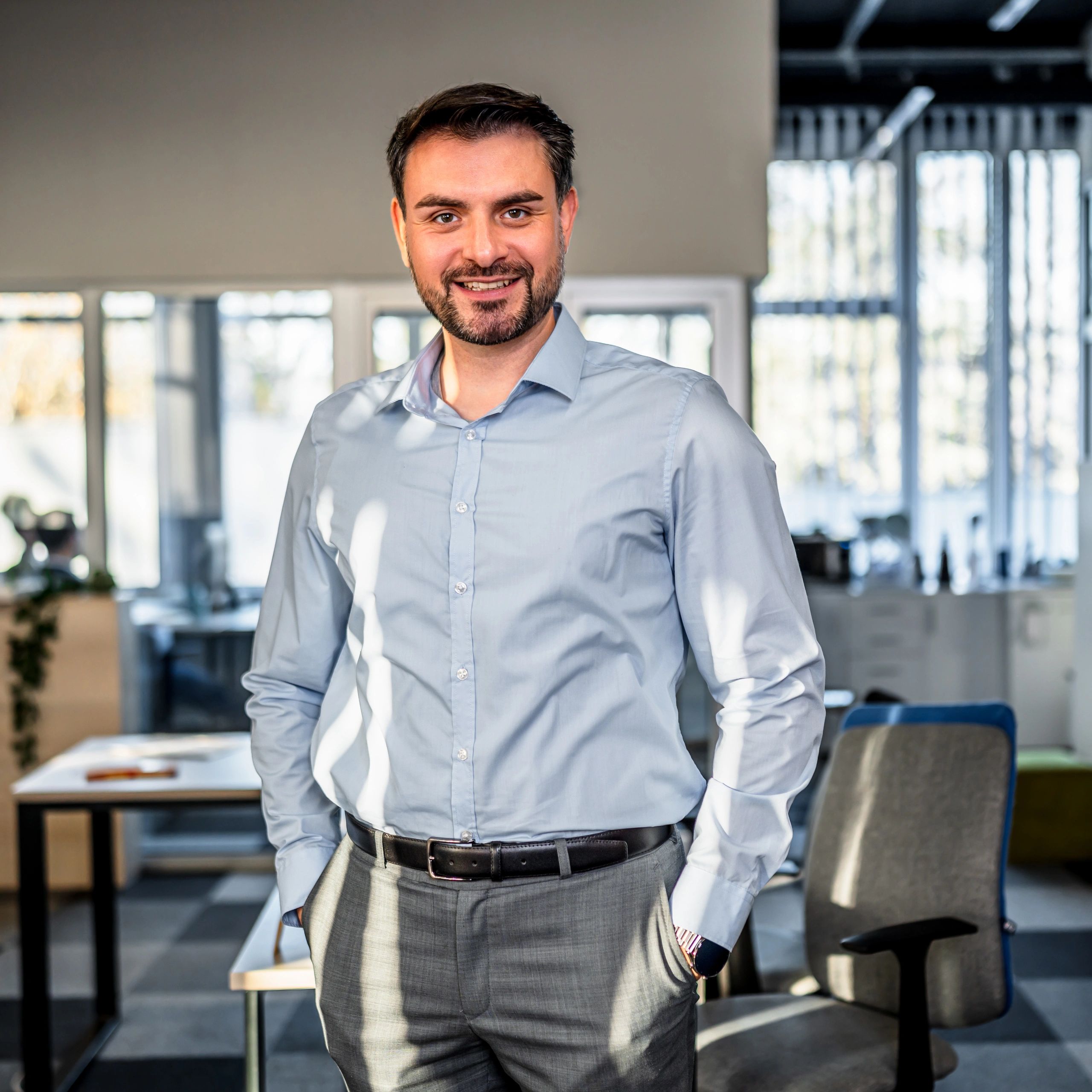 Portrait of Jordan Ellis, senior financial strategist